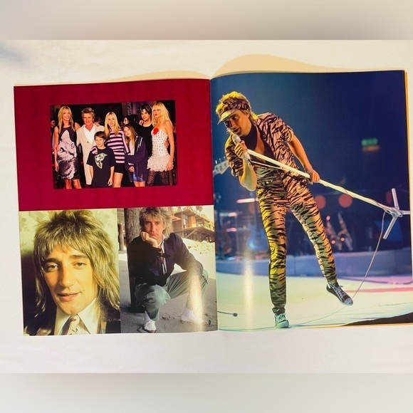 Vintage Rod Stewart Collection memorabilia concert tour books 5 Books 125 pages - Picture 7 of 15